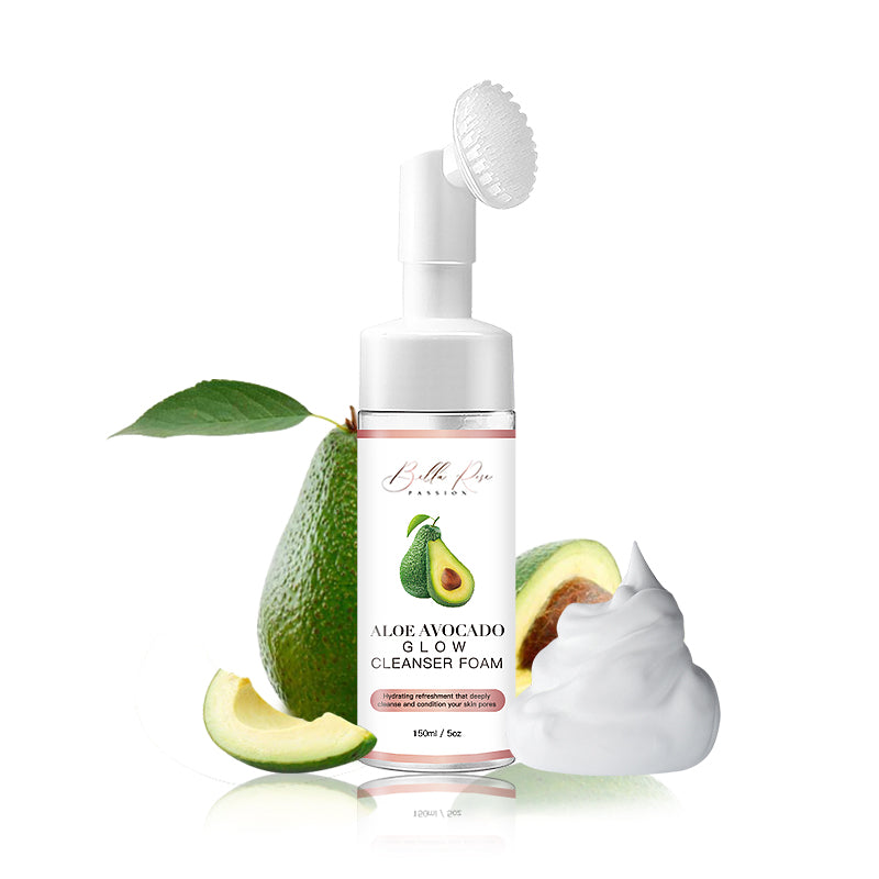 Aloe Avocado Glow Foam - Bella Rose Passion