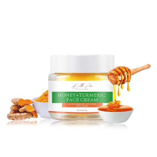 Honey Turmeric Glow Cream - Bella Rose Passion